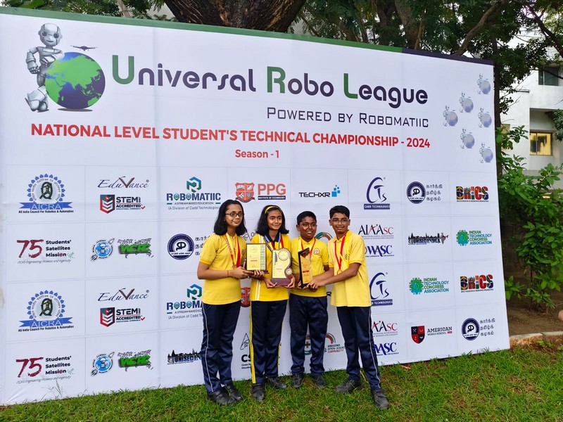 Swara Gajendra Tarale's project (prakalpa) of English medium CBSE school of the city's KLE Society won the second position in NASA's International Space Applications Challenge-2024