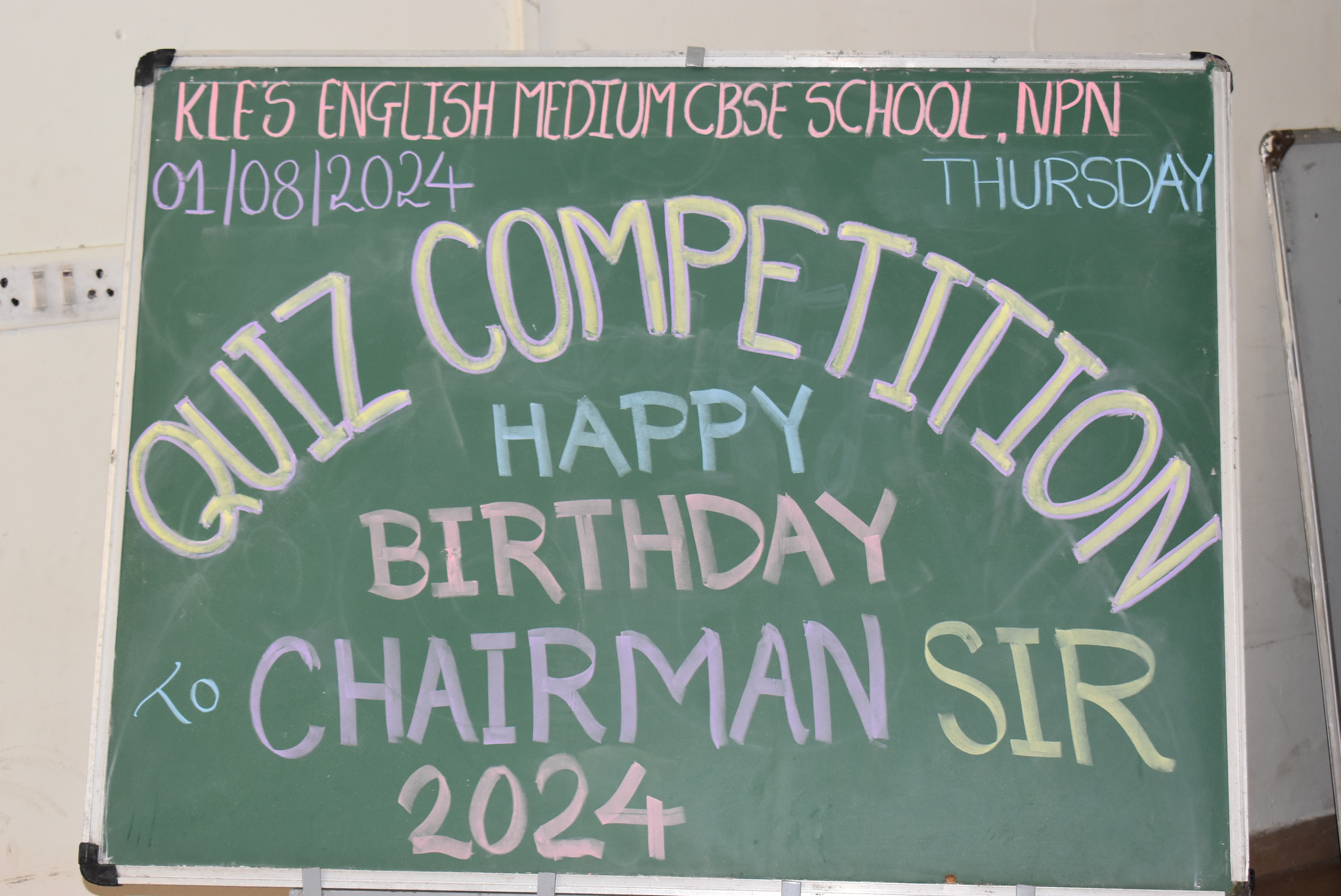 Competitions on Chairman sir Birthday