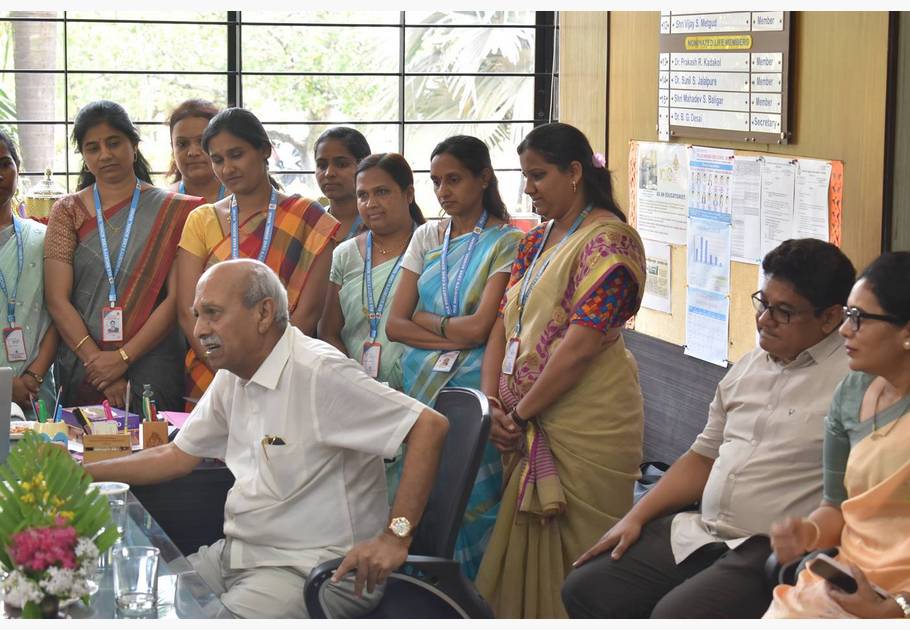 Chairman Sir Visit on 21-04-2026
