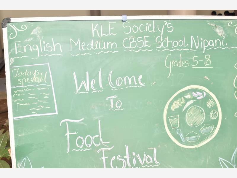 Food Festival 2025-26 KLE CBSE School Nippani