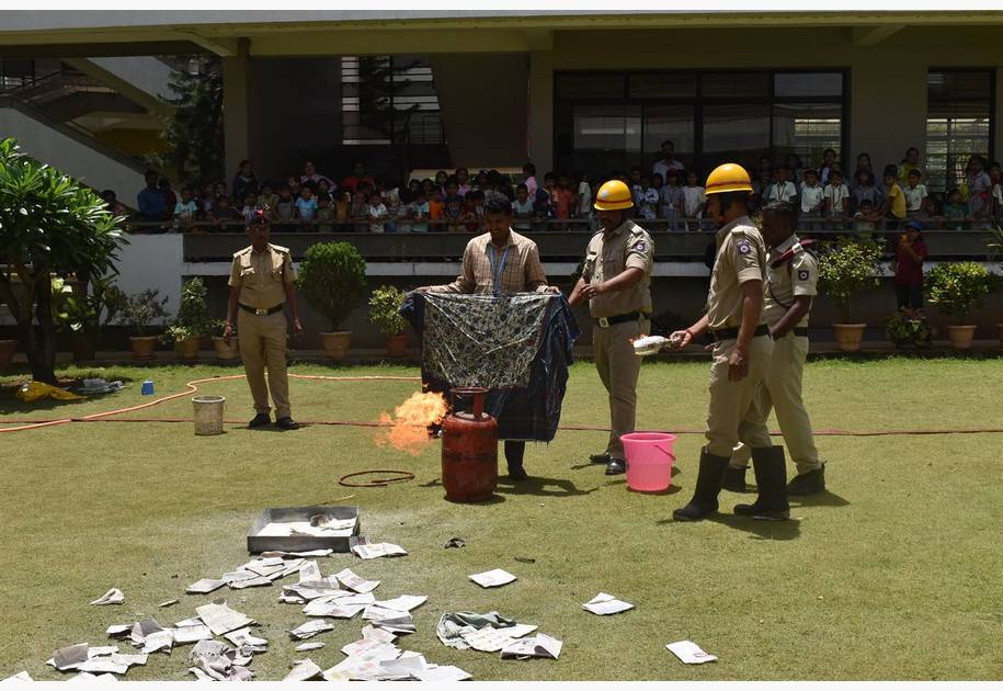 Mock Fire Drill