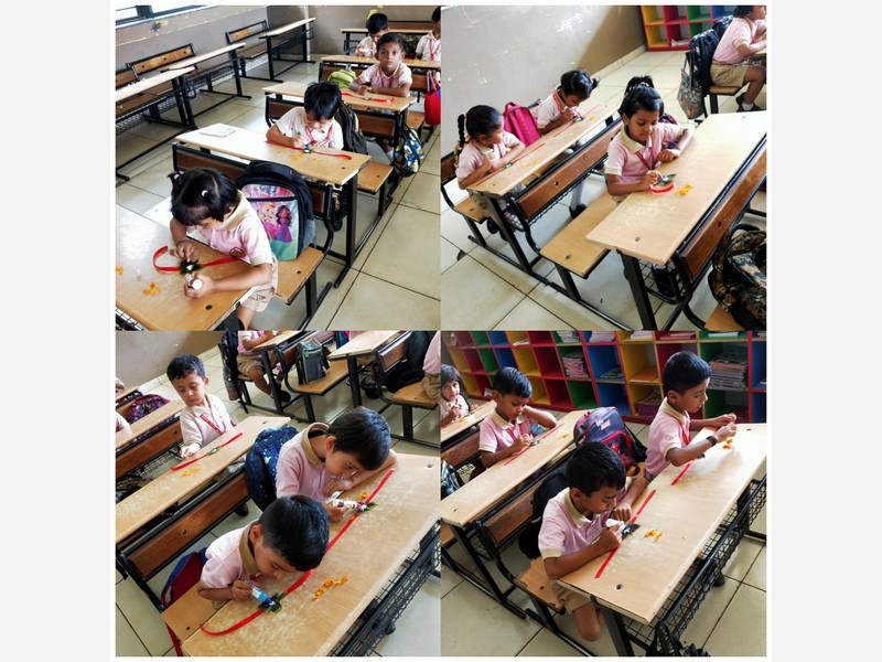 Rakhi making competition