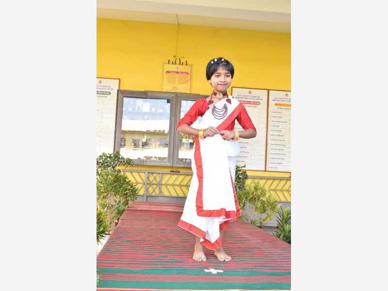 Sankranti Ethenic Day 2nd Std 2025-26 KLE CBSE School Nippani