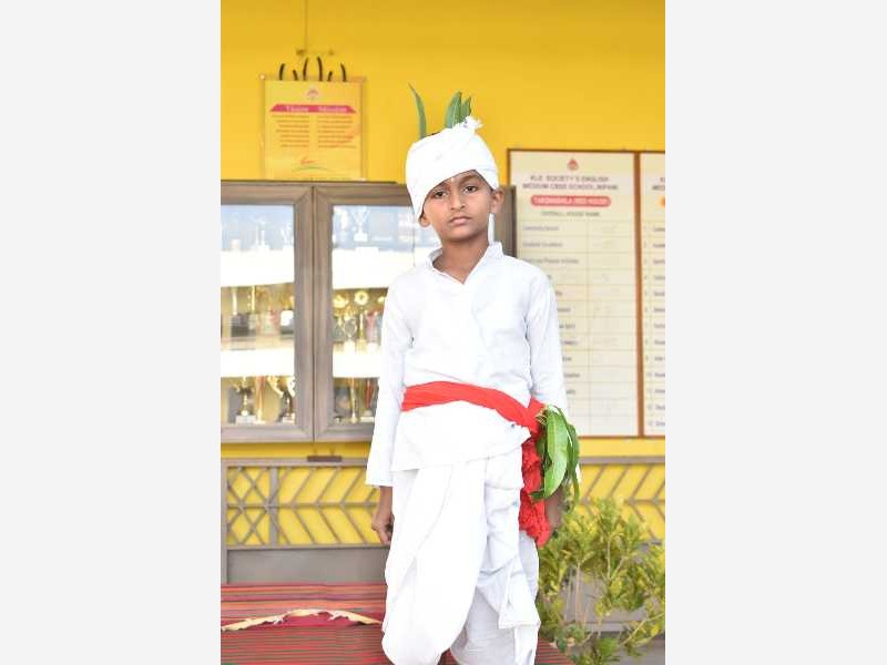 Sankranti Ethenic Day 2nd Std 2025-26 KLE CBSE School Nippani