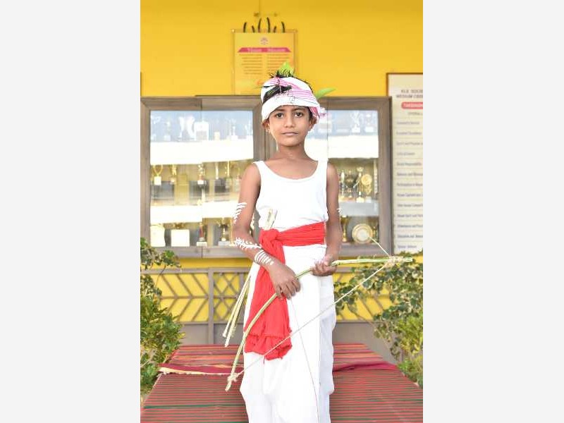 Sankranti Ethenic Day 2nd Std 2025-26 KLE CBSE School Nippani