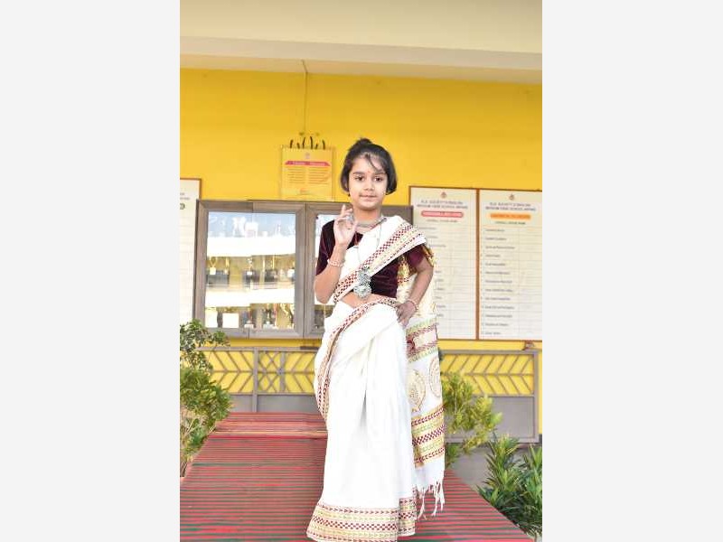 Sankranti Ethenic Day 2nd Std 2025-26 KLE CBSE School Nippani