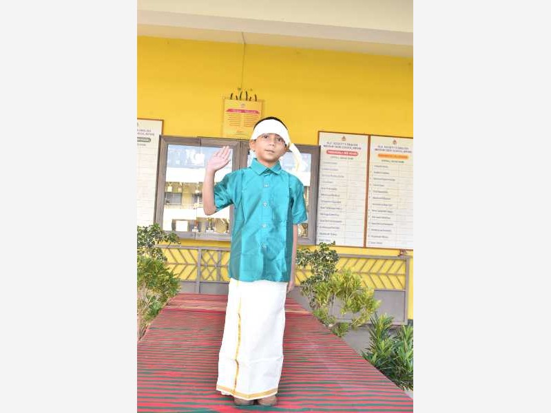 Sankranti Ethenic Day 2nd Std 2025-26 KLE CBSE School Nippani