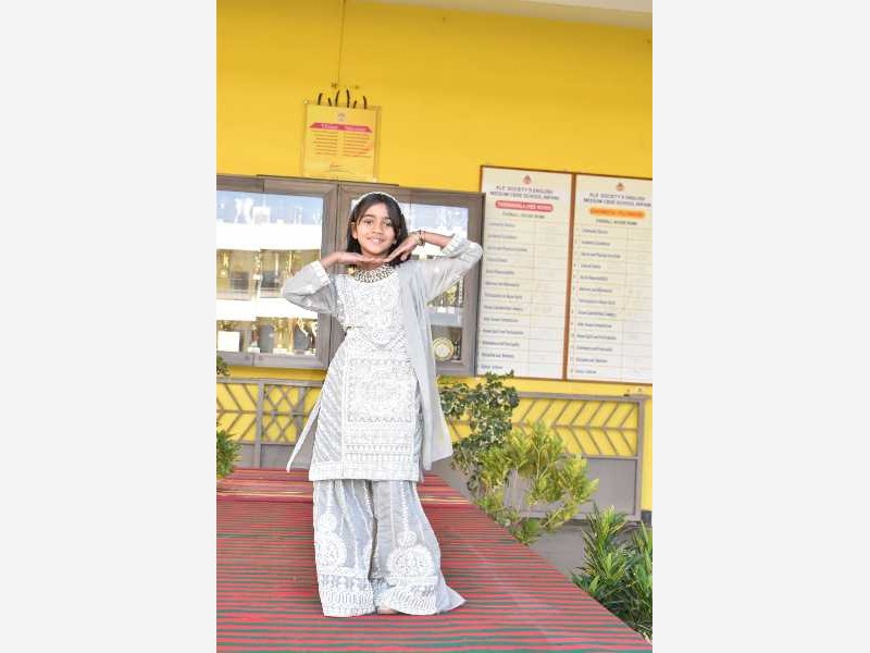 Sankranti Ethenic Day 3rd Std 2025-26 KLE CBSE School Nippani