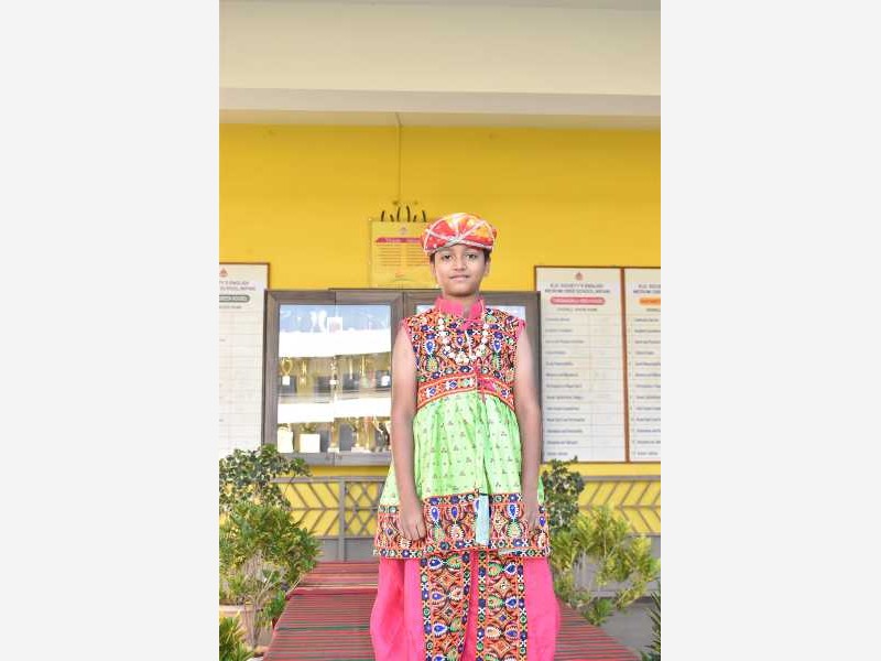 Sankranti Ethenic Day 3rd Std 2025-26 KLE CBSE School Nippani