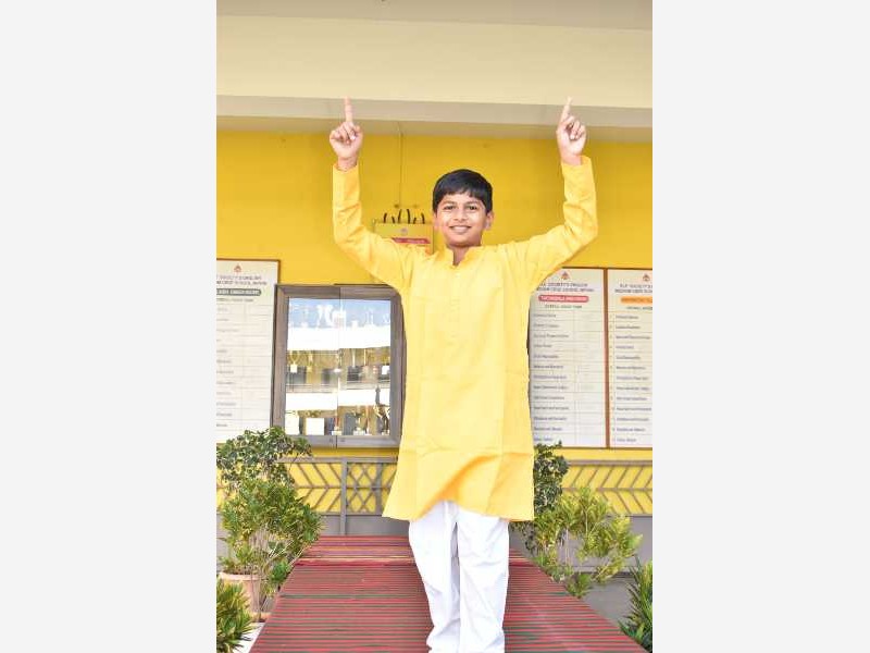 Sankranti Ethenic Day 3rd Std 2025-26 KLE CBSE School Nippani