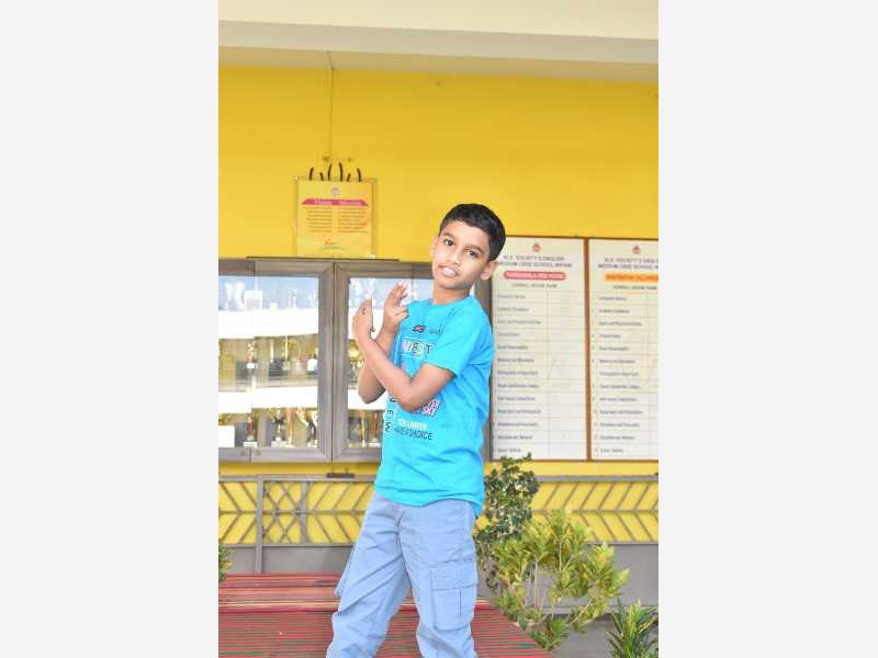 Sankranti Ethenic Day 3rd Std 2025-26 KLE CBSE School Nippani