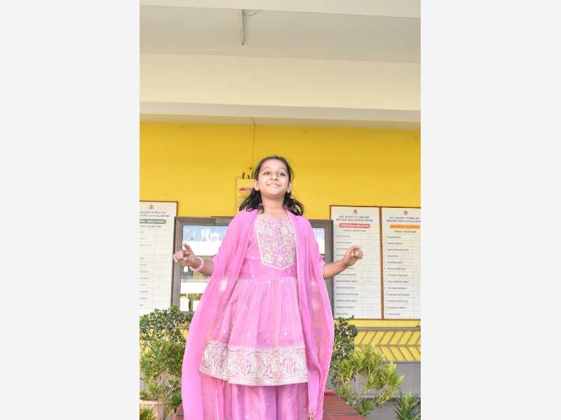 Sankranti Ethenic Day 4th Std 2025-26 KLE CBSE School Nippani