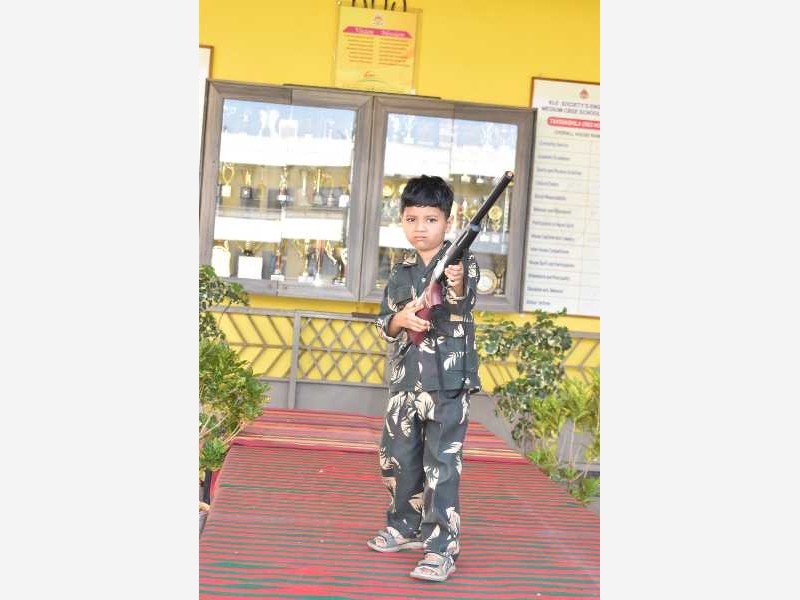 Sankranti Ethenic Day KG 2025-26 KLE CBSE School Nippani