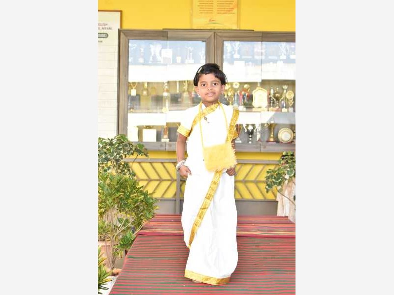 Sankranti Ethenic Day KG 2025-26 KLE CBSE School Nippani