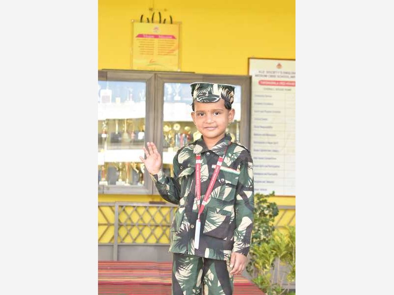 Sankranti Ethenic Day KG 2025-26 KLE CBSE School Nippani