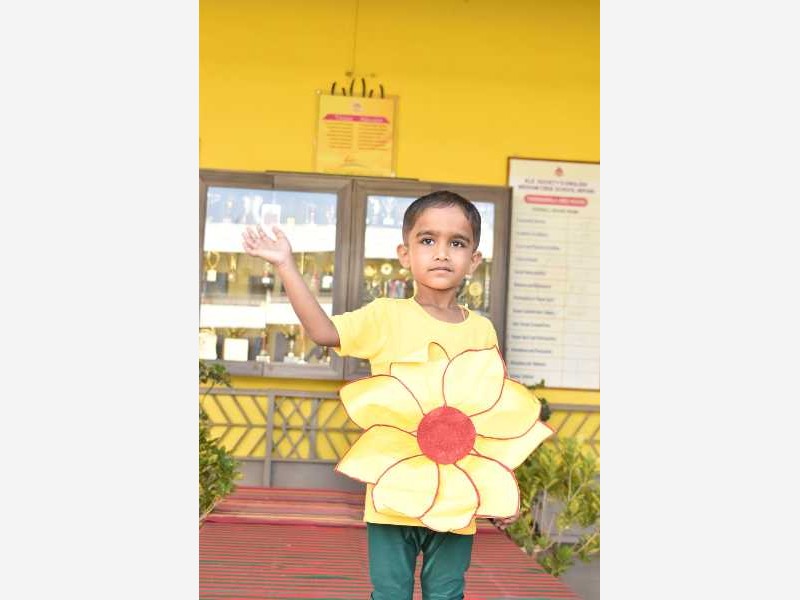 Sankranti Ethenic Day KG 2025-26 KLE CBSE School Nippani