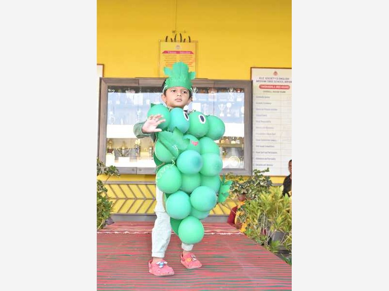 Sankranti Ethenic Day KG 2025-26 KLE CBSE School Nippani