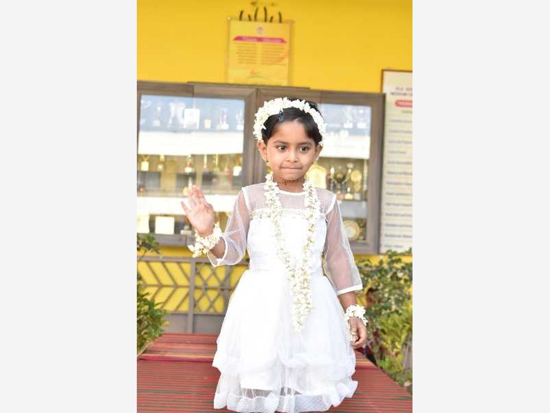 Sankranti Ethenic Day KG 2025-26 KLE CBSE School Nippani